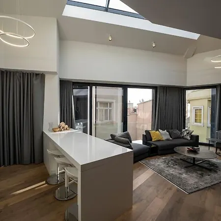 Luxury 2 Bedroom Loft Apt W/terrace In Galata Istanbul