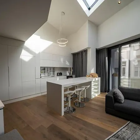 アパート Luxury 2 Bedroom Loft Apt W/terrace In Galata *